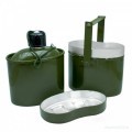 Набор посуды армейский котелок+фляжка (1000мл/900мл) HS-NP 020031-00 Helios